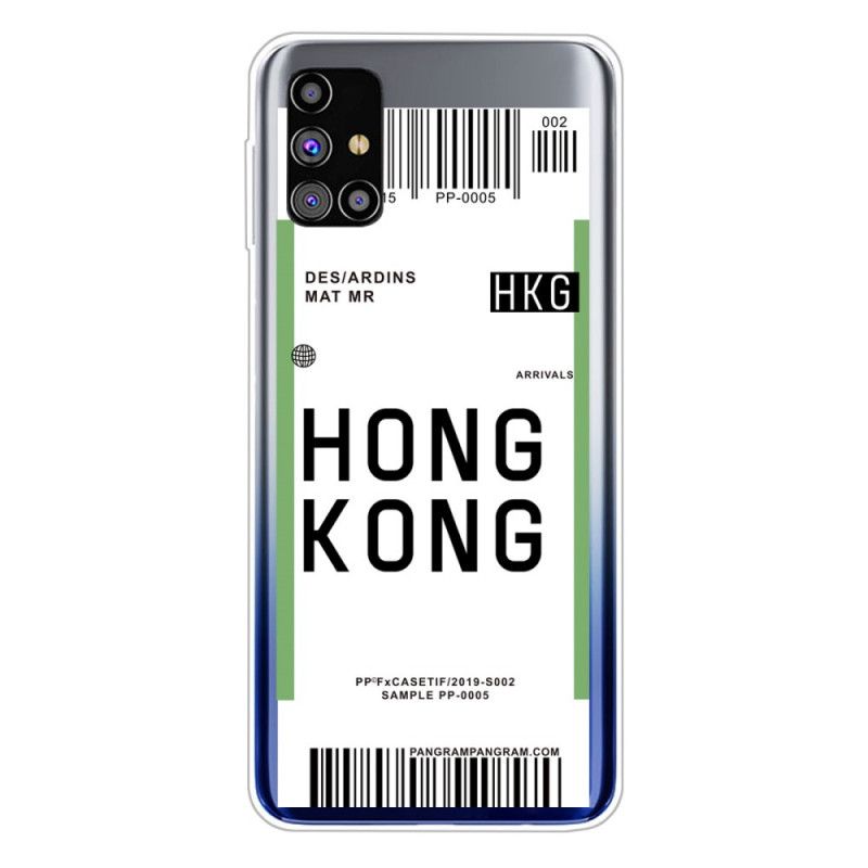 Hoesje Samsung Galaxy M51 Instapkaart Naar Hong Kong