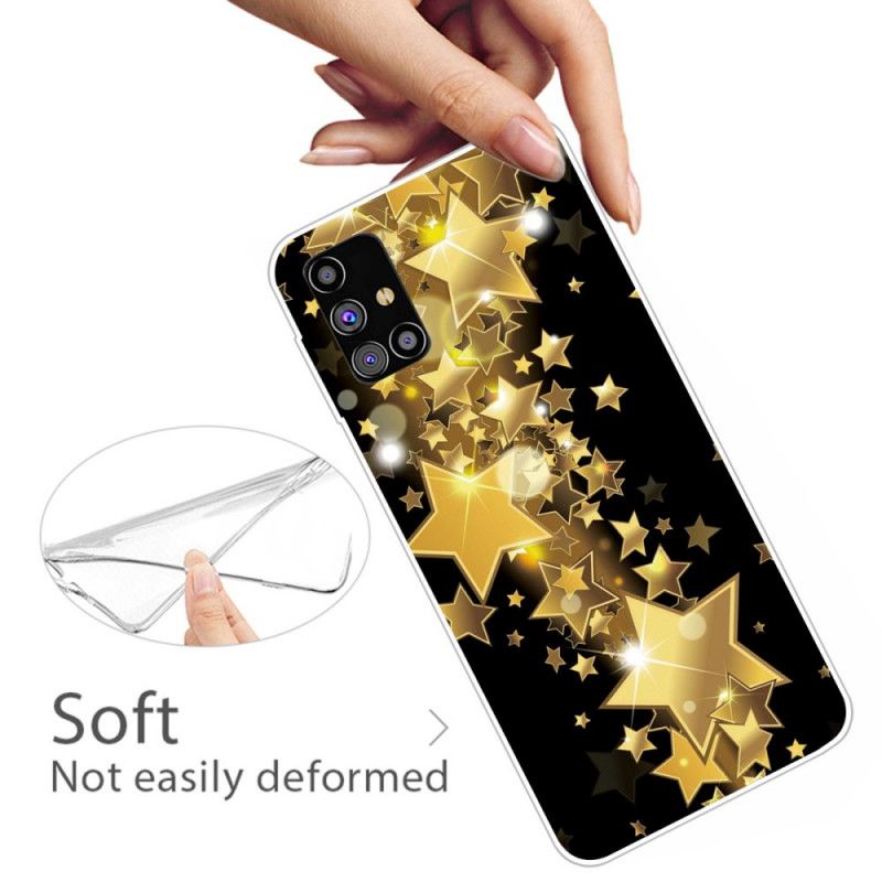 Hoesje Samsung Galaxy M51 Sterren
