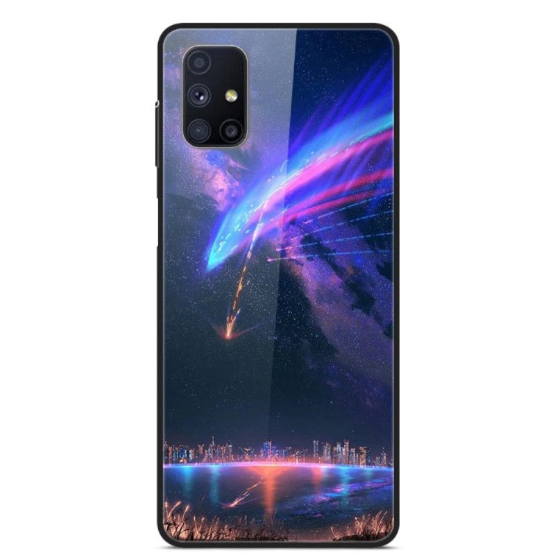 Hoesje Samsung Galaxy M51 Telefoonhoesje Sterrenbeeld Sterrenstelsel