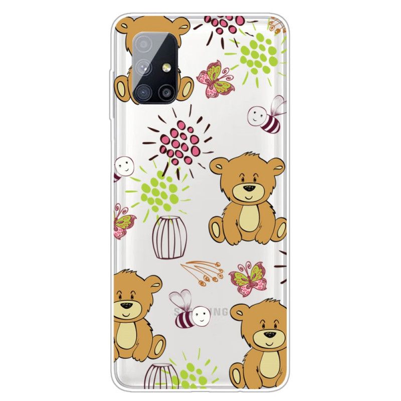 Hoesje Samsung Galaxy M51 Top Teddyberen