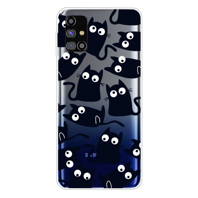 Hoesje Samsung Galaxy M51 Zwarte Muizen