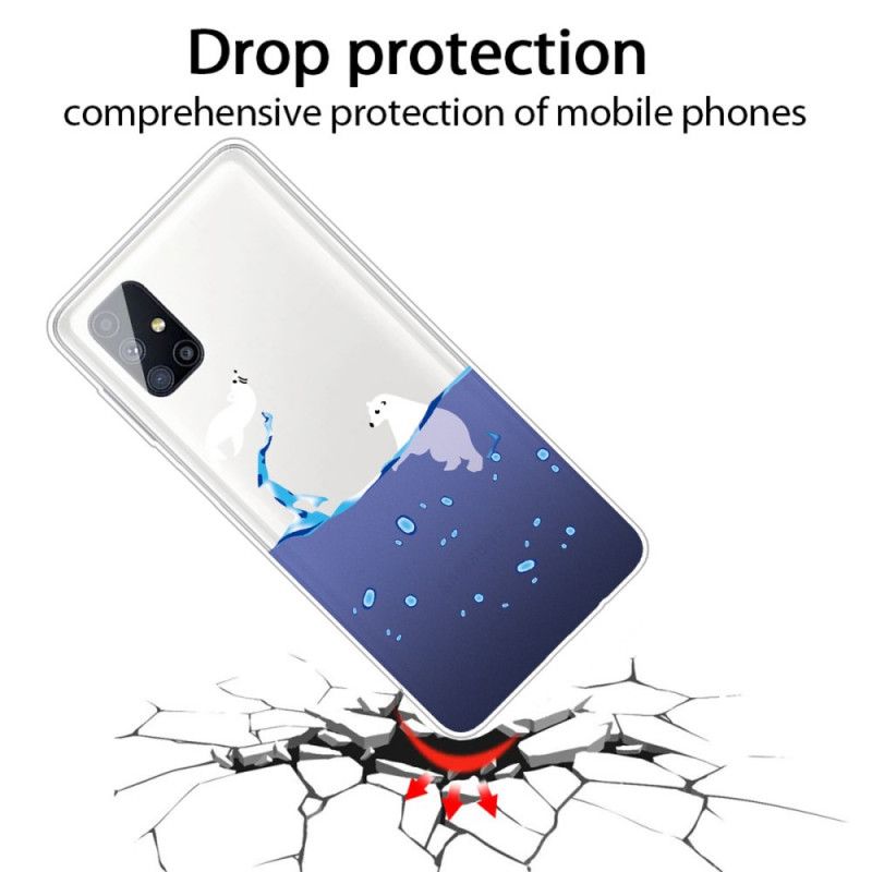 Hoesje voor Samsung Galaxy M51 Zeespelen