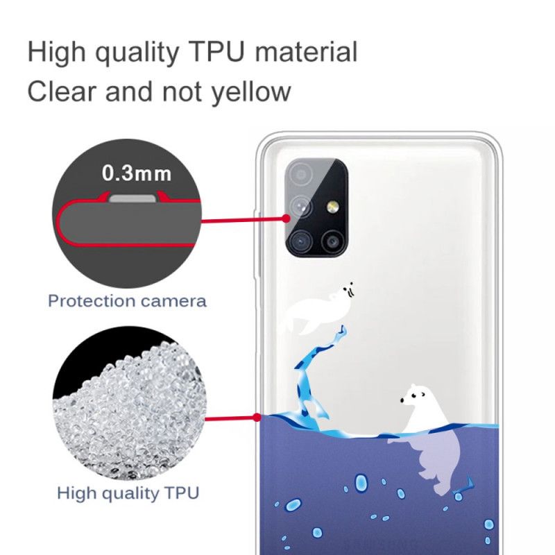 Hoesje voor Samsung Galaxy M51 Zeespelen