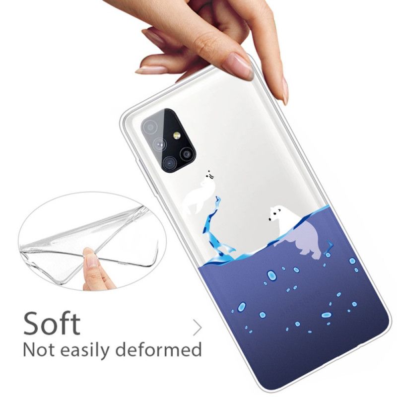 Hoesje voor Samsung Galaxy M51 Zeespelen