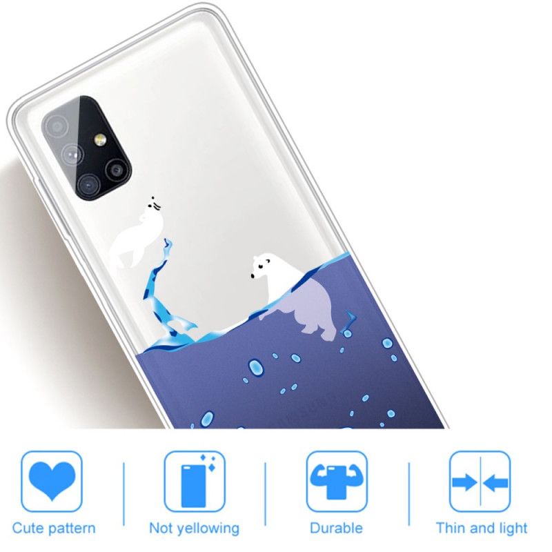 Hoesje voor Samsung Galaxy M51 Zeespelen