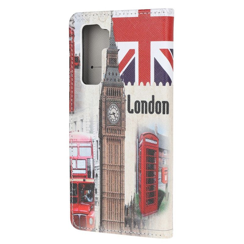 Cover Folio-hoesje Huawei P40 Lite 5G Telefoonhoesje Leven In Londen