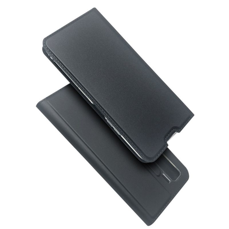 Folio-hoesje Huawei P40 Lite 5G Goud Zwart Magneetsluiting