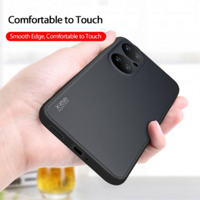 Hoesje Huawei P50 X-level Mat Met Lanyard