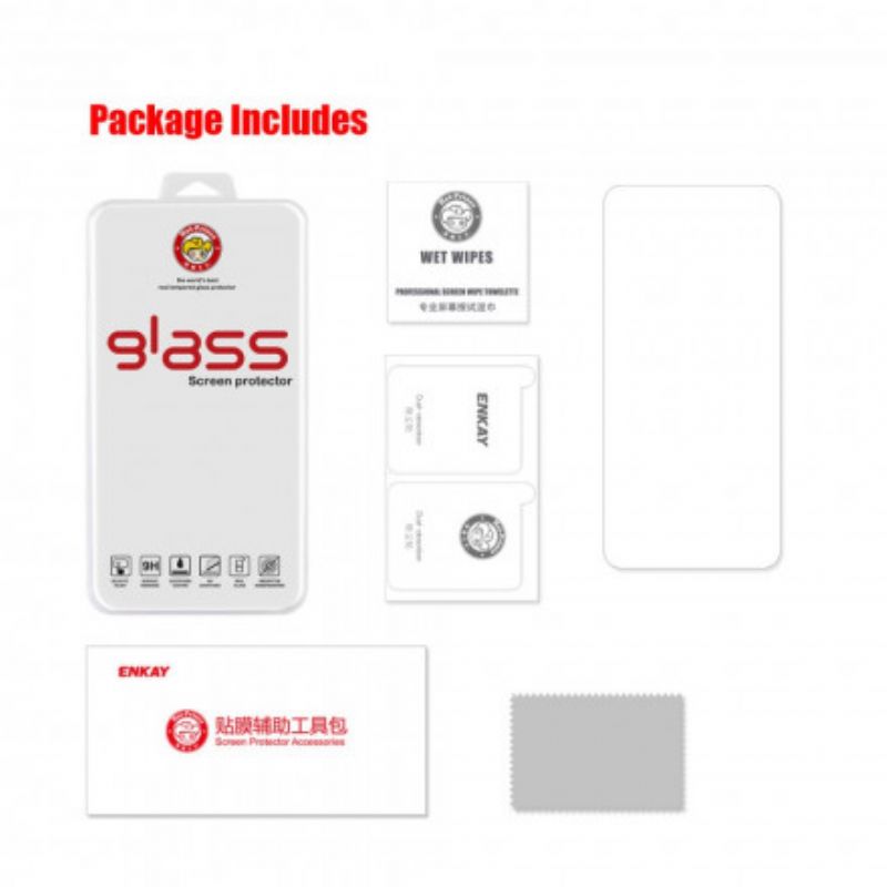 Tempered Glass Screenprotector Huawei P50 Hat Prince