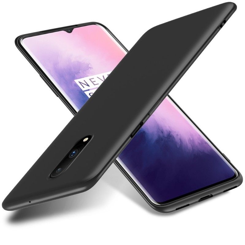 Case Hoesje OnePlus 7 Donkerrood Zwart Telefoonhoesje Guardian-Serie X-Niveau