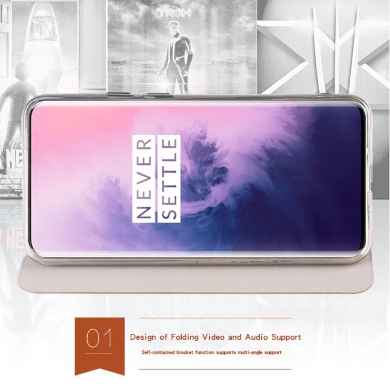 Folio-hoesje OnePlus 7 Zwart Mofi