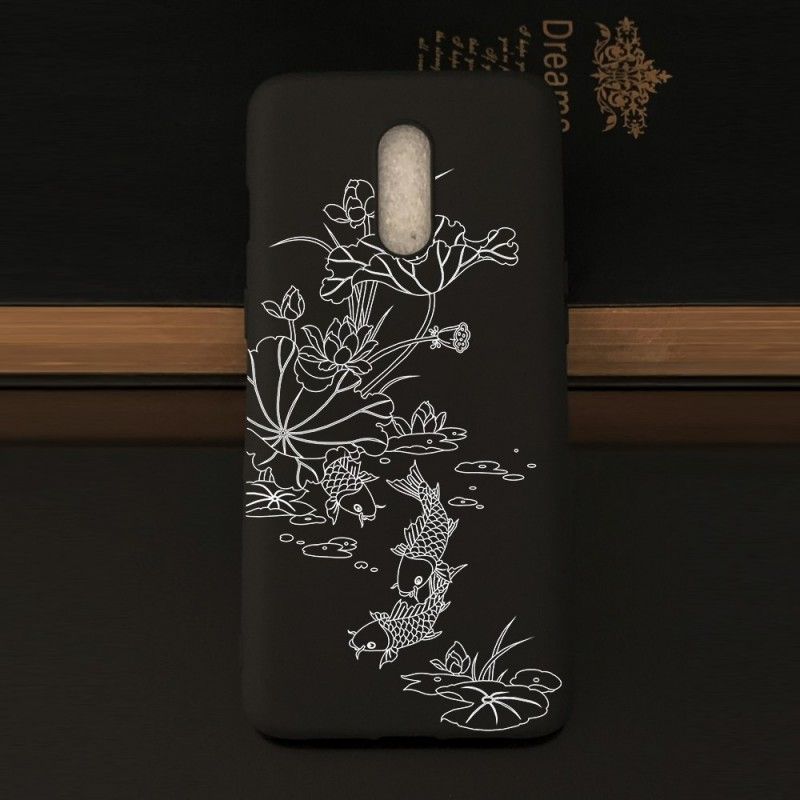 Hoesje voor OnePlus 7 Flexibele Siliconen Vis
