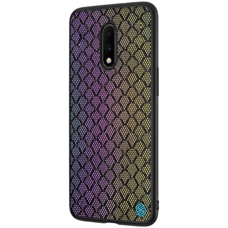 Hoesje voor OnePlus 7 Zilver Oogverblindende Nillkin