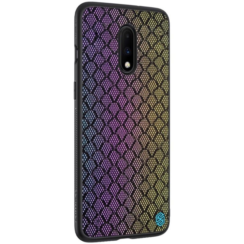 Hoesje voor OnePlus 7 Zilver Oogverblindende Nillkin