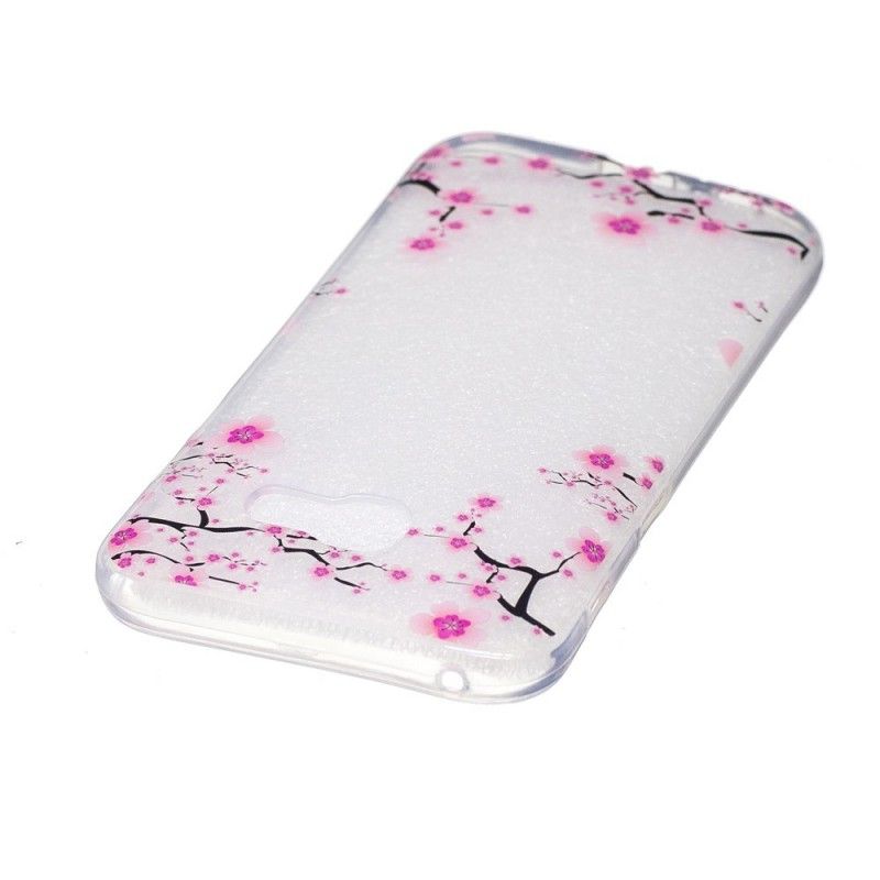 Hoesje Samsung Galaxy A3 2017 Telefoonhoesje Pruimenbloesems