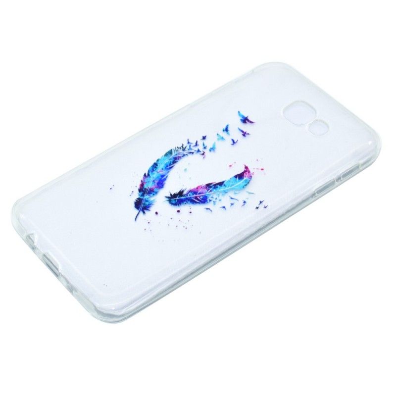 Hoesje Samsung Galaxy A3 2017 Telefoonhoesje Transparante Veren