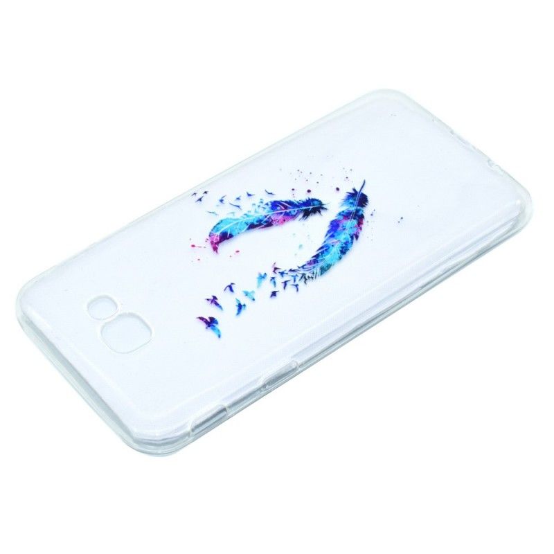 Hoesje Samsung Galaxy A3 2017 Telefoonhoesje Transparante Veren