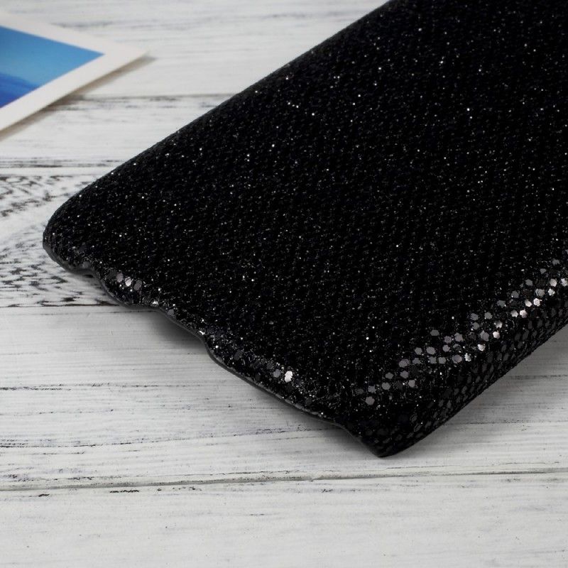 Hoesje Samsung Galaxy A3 2017 Zilver Zwart Glitter