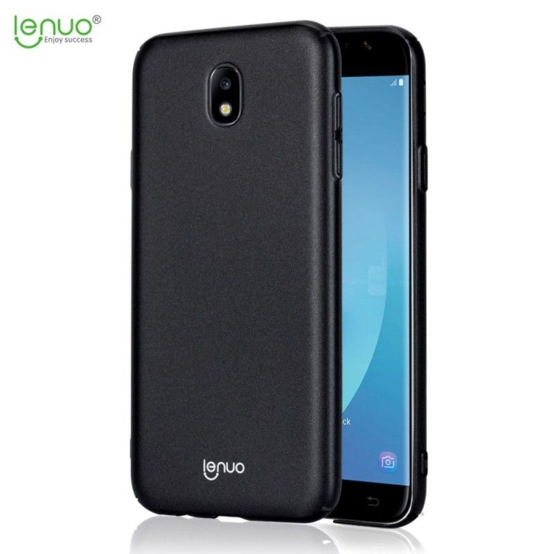 Case Hoesje Samsung Galaxy J7 2017 Rose Goud Telefoonhoesje Zijdezachte Lenuo
