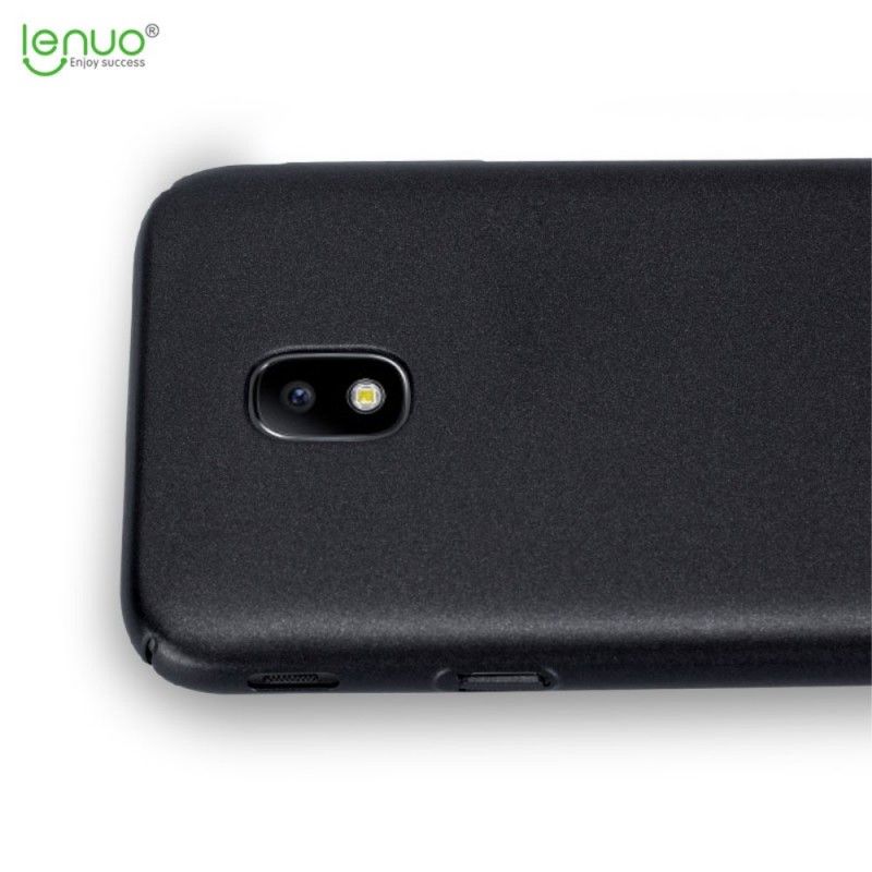 Case Hoesje Samsung Galaxy J7 2017 Rose Goud Telefoonhoesje Zijdezachte Lenuo