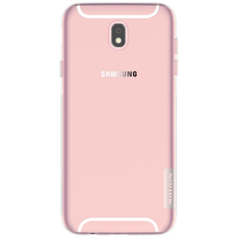 Hoesje voor Samsung Galaxy J7 2017 Wit Transparant