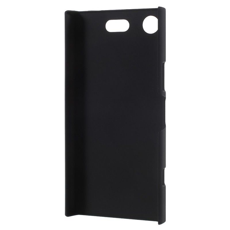 Case Hoesje Sony Xperia XZ1 Compact Donkerblauw Zwart Telefoonhoesje Siliconen