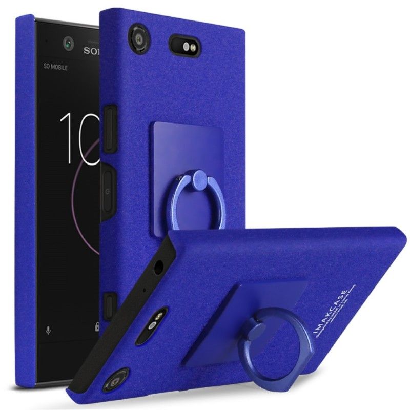 Hoesje Sony Xperia XZ1 Compact Zwart Ring