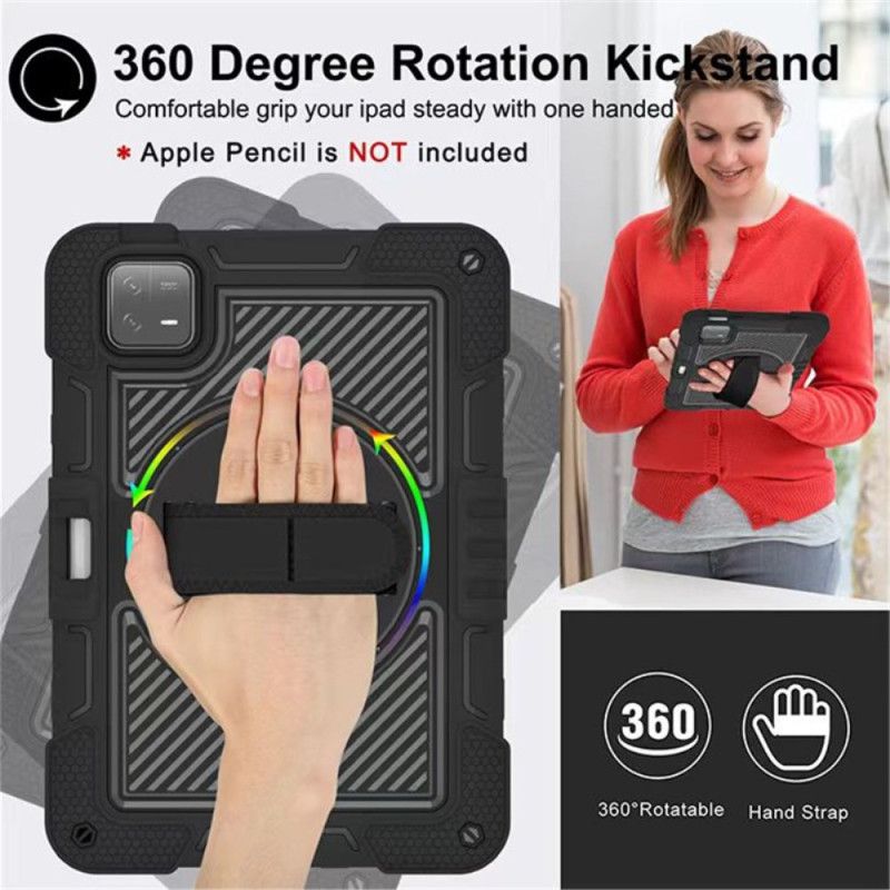 Cover Hoesje Xiaomi Pad 6 Telefoonhoesje Ultra-resistent Met Schouderriem