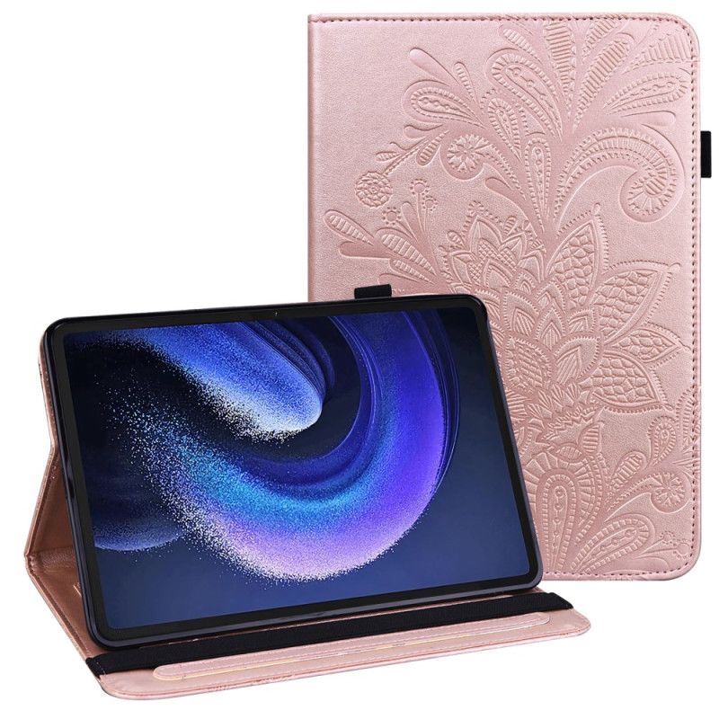 Cover Xiaomi Pad 6 Bloemenpatroon Bescherming Hoesje