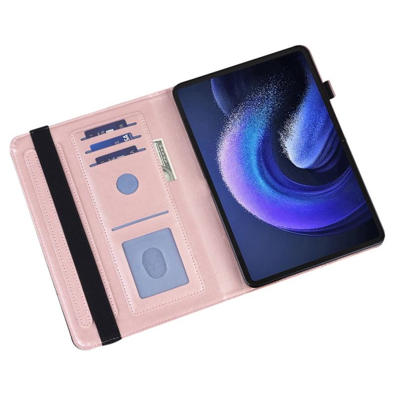 Cover Xiaomi Pad 6 Bloemenpatroon Bescherming Hoesje