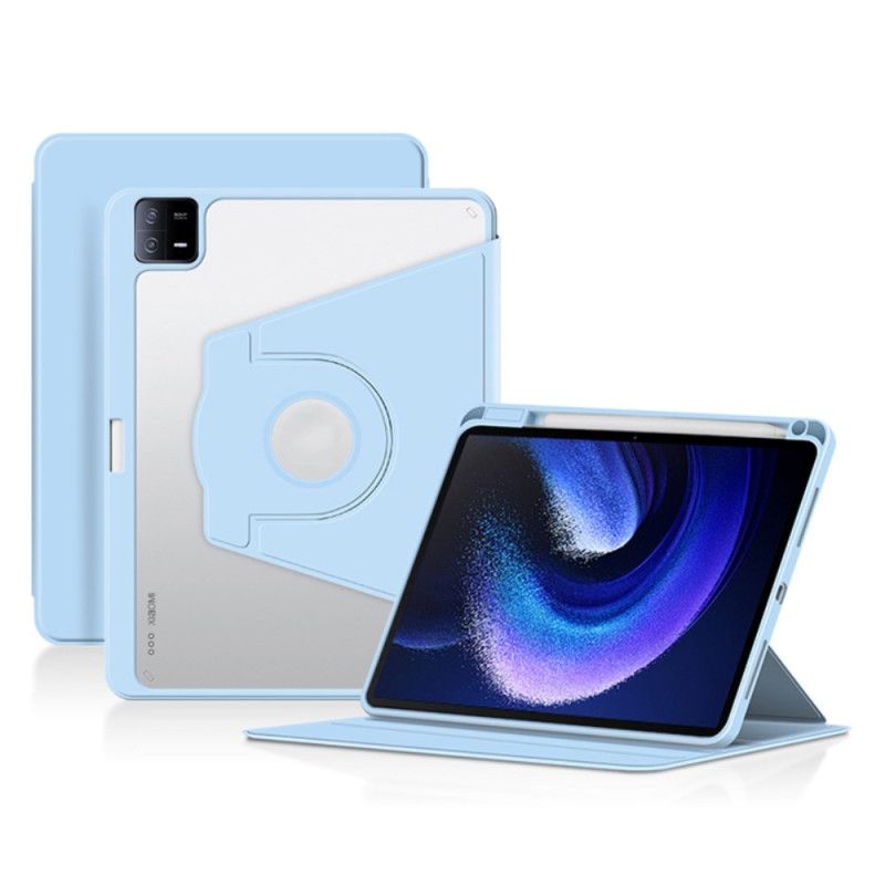 Cover Xiaomi Pad 6 Draaibare Kunstleren Houder Bescherming Hoesje