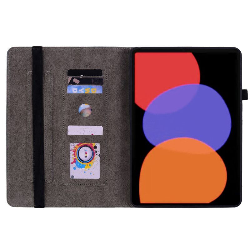 Cover Xiaomi Pad 6 Roze Leerlook