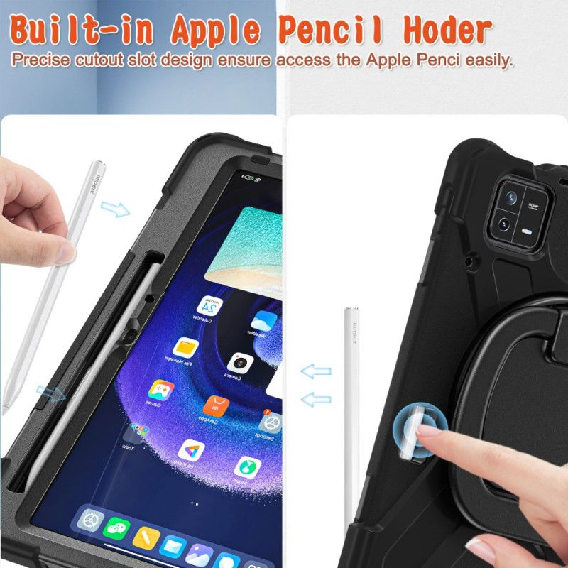 Hoesje Voor Xiaomi Pad 6 Draaibare Standaard Met Schouderriem