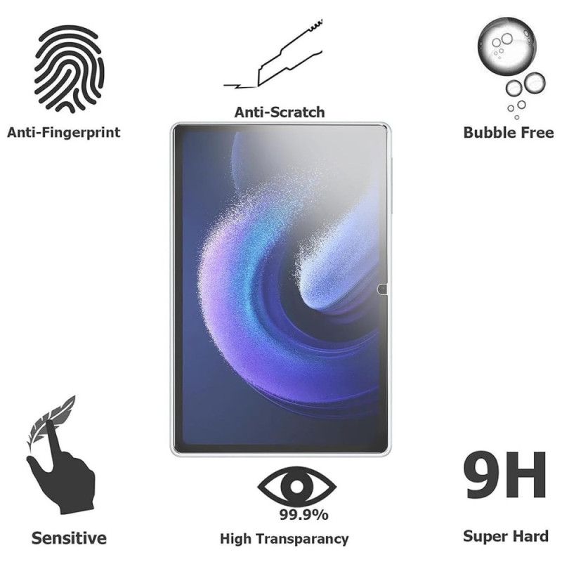 Hoesje Xiaomi Pad 6 Transparante Screenprotector Van Gehard Glas