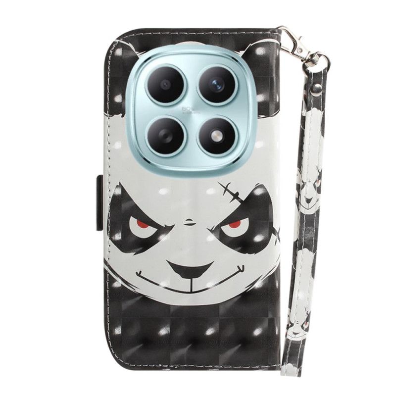 Bescherming Hoesje Xiaomi Redmi Note 15 5g Boze Panda Met Koord
