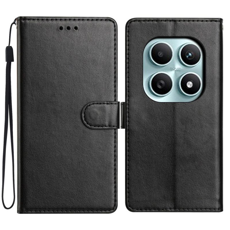 Flip Case Leren Xiaomi Redmi Note 15 5g Effen