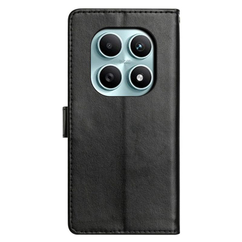 Flip Case Leren Xiaomi Redmi Note 15 5g Effen