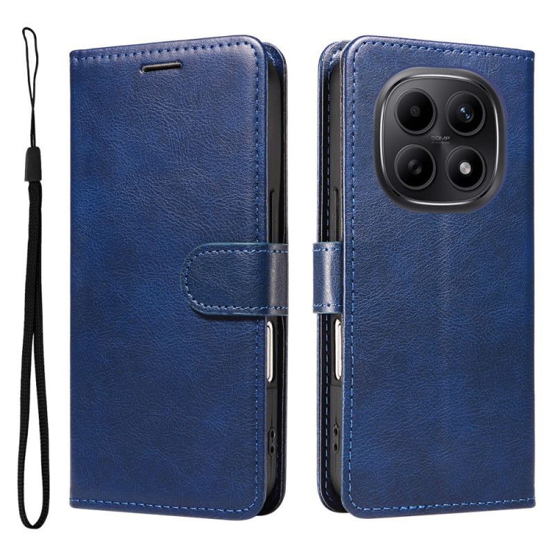 Flip Case Leren Xiaomi Redmi Note 15 5g Effen Leerlook