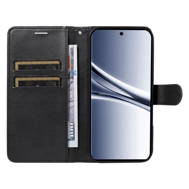 Flip Case Leren Xiaomi Redmi Note 15 5g Effen Leerlook