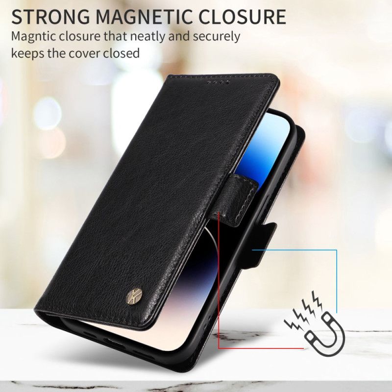 Flip Case Leren Xiaomi Redmi Note 15 5g Yikatu