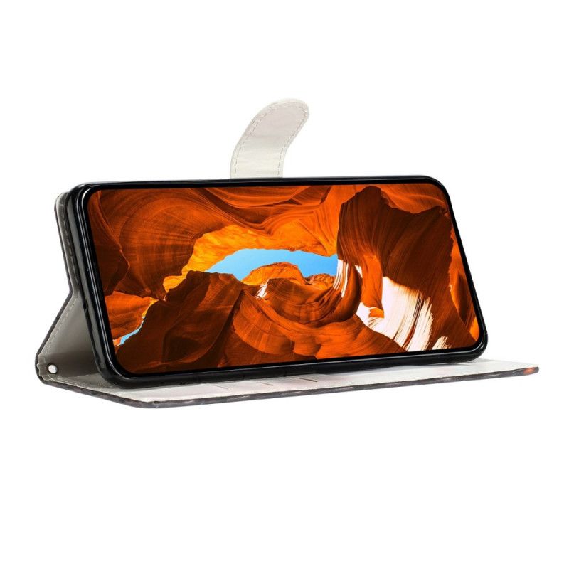 Folio-hoesje Xiaomi Redmi Note 15 5g Blauw Marmer