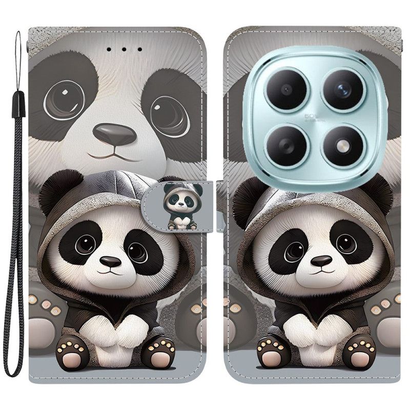 Folio-hoesje Xiaomi Redmi Note 15 5g Panda Patroon