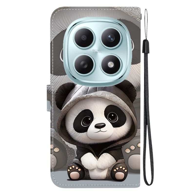 Folio-hoesje Xiaomi Redmi Note 15 5g Panda Patroon