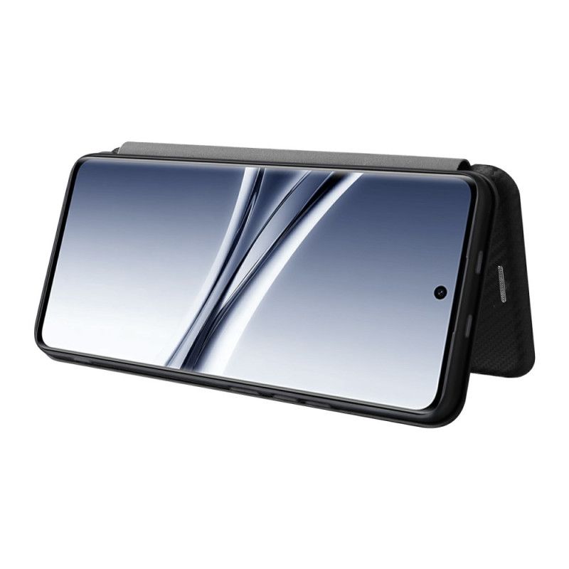 Folio-hoesje Xiaomi Redmi Note 15 5g Schokbestendige Koolstofvezeltextuur Bescherming Hoesje