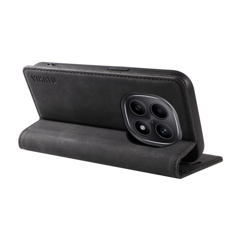 Folio-hoesje Xiaomi Redmi Note 15 5g Telefoonhoesje Yikatu Suède-effect