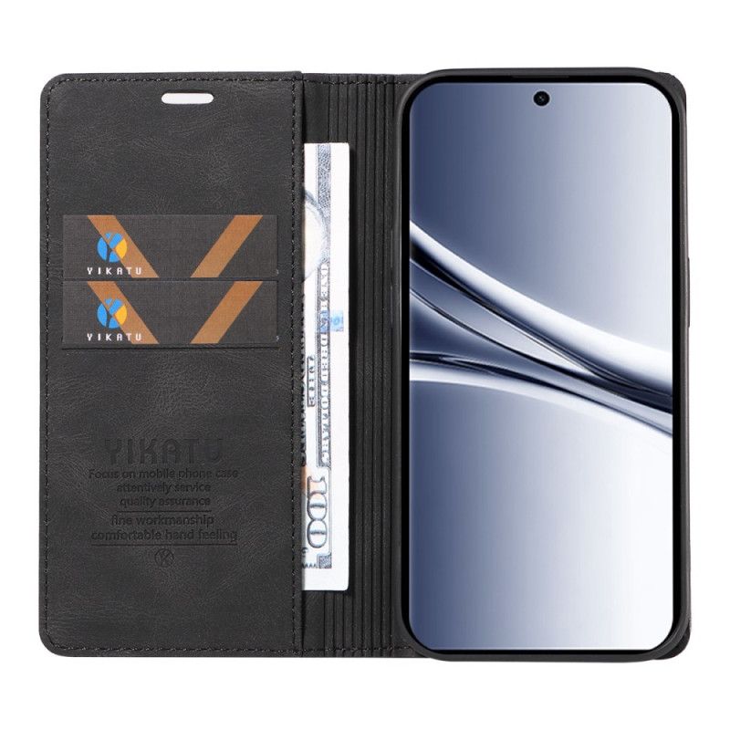 Folio-hoesje Xiaomi Redmi Note 15 5g Telefoonhoesje Yikatu Suède-effect