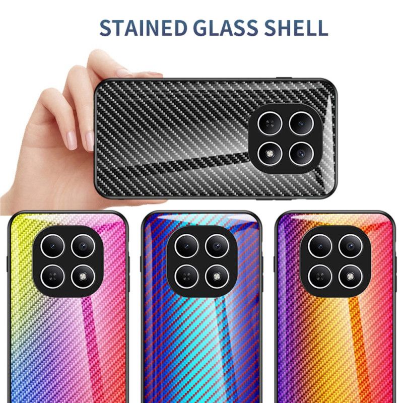 Hoesje Xiaomi Redmi Note 15 5g Gehard Glas Met Koolstofvezel Bescherming Hoesje