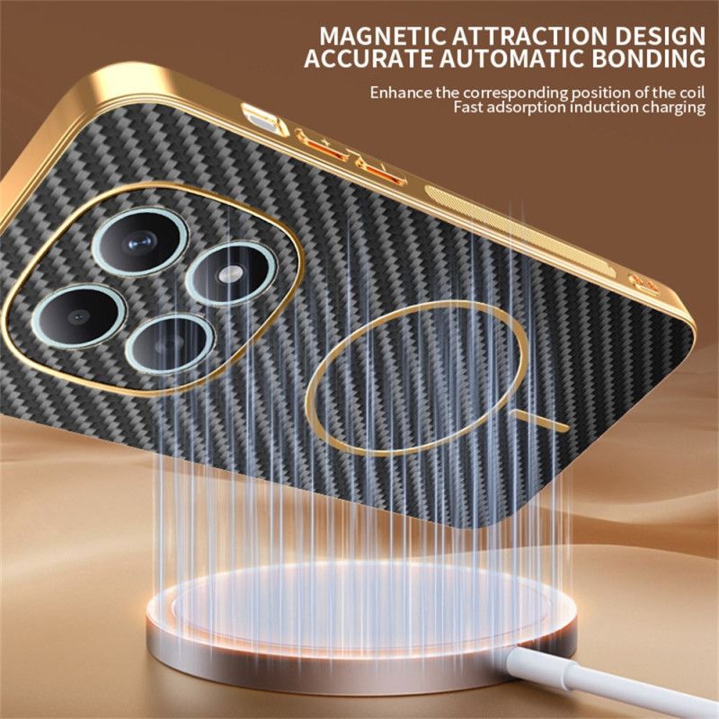 Hoesje Xiaomi Redmi Note 15 5g Koolstofvezeltextuur Bescherming Hoesje