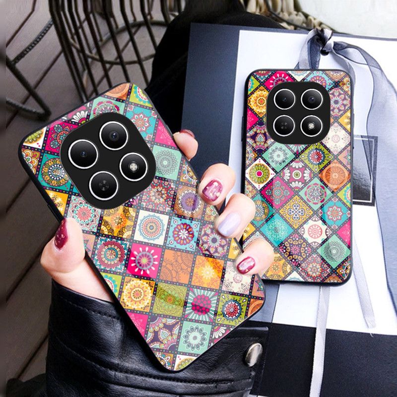 Hoesje Xiaomi Redmi Note 15 5g Patchwork Standaard En Riem Bescherming Hoesje