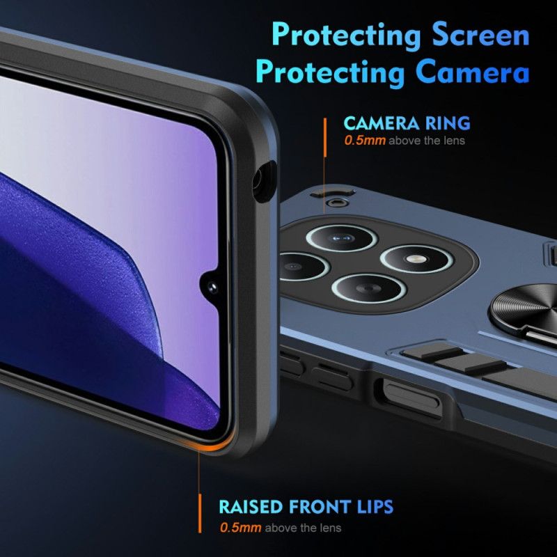 Hoesje Xiaomi Redmi Note 15 5g Ringhouder En Verstevigde Bescherming Bescherming Hoesje